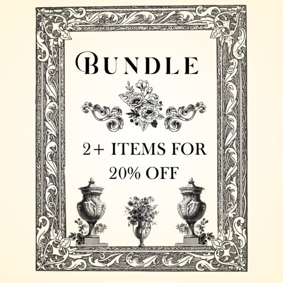 BUNDLE 2+ Items for 20% OFF